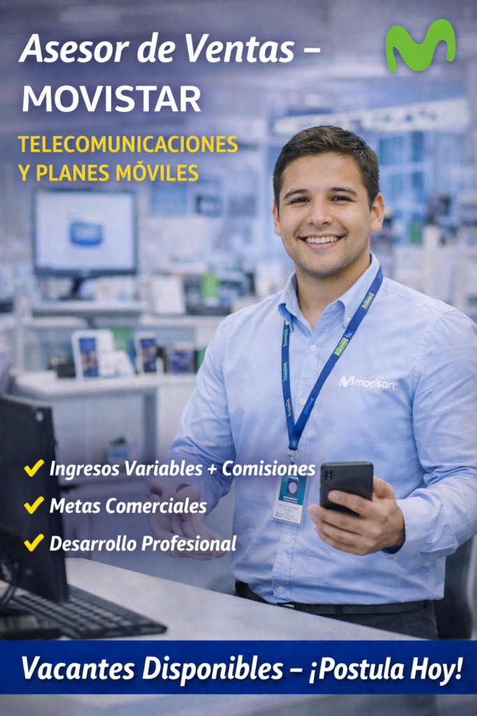 Asesor de Ventas – MOVISTAR